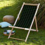 Code - SZL29 - Green, Black Deck Chair Collection