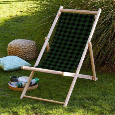 Code - SZL29 - Green, Black Deck Chair Collection