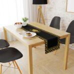 Code TR107 - Table Runner Collection Black