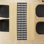 Code TR112 - Table Runner Collection White, Black - Image 2