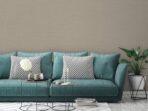 Rough Linen Fabric Texture Wallpaper Brown Code 3716-6 - Image 3