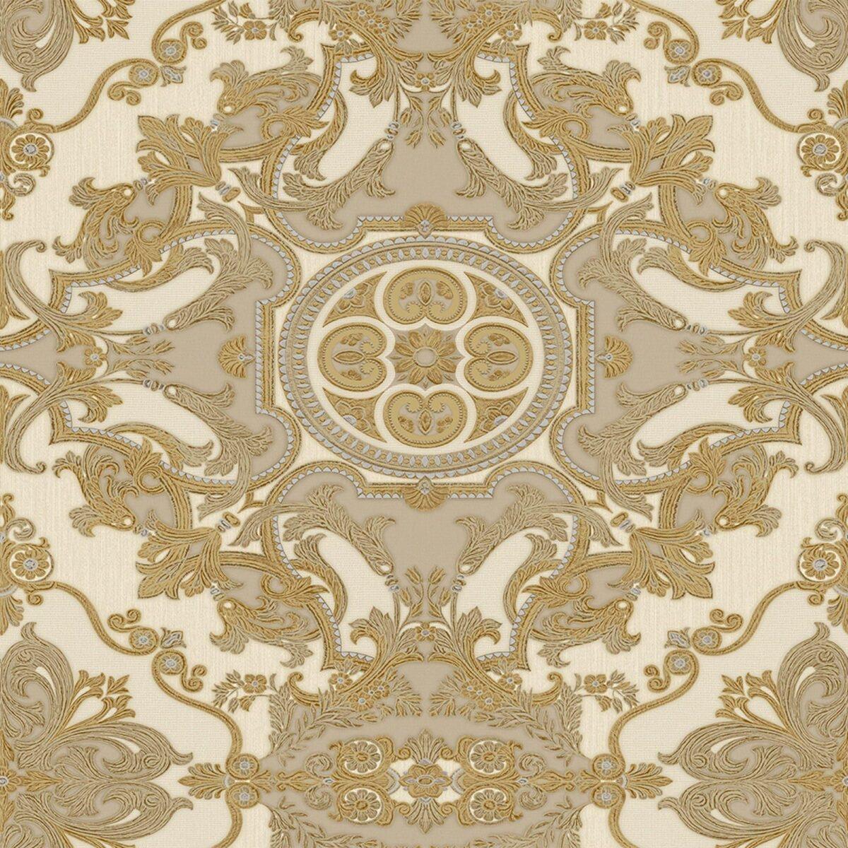 Damask Design Wallpaper Cream Code 1301-4 - Image 5