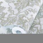 Damask Design Wallpaper White Code 1301-1