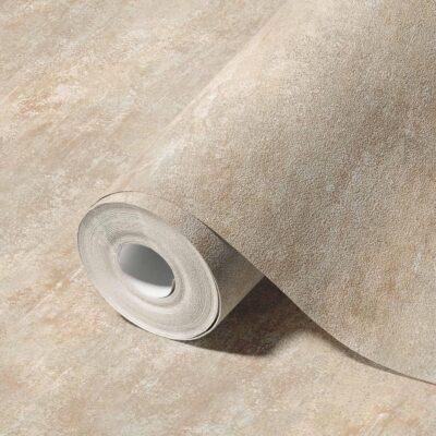 Modern Plain Design Wallpaper Beige Code 23111-5
