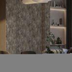 Modern Plain Design Wallpaper Brown Code 23111-6 - Image 2