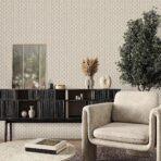 Geometric Design Wallpaper Gray Code 23202-2 - Image 2
