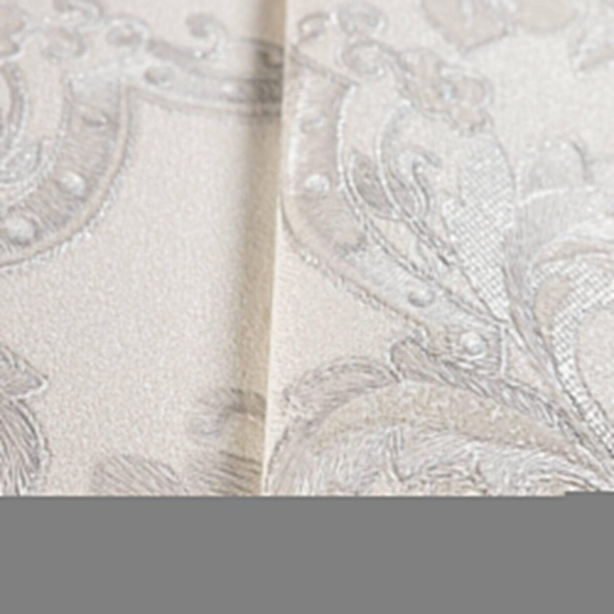 Classic Damask Design Wallpaper White Code 1407-1 - Image 3