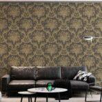 Classical Damask Wallpaper Brown  Code 1310-5 - Image 5