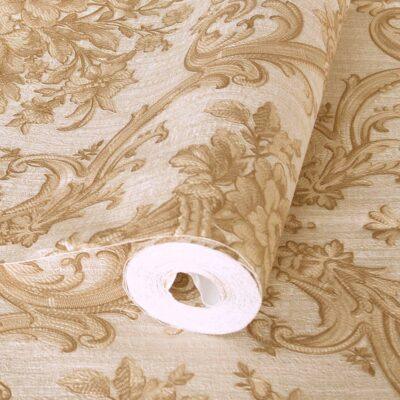 Classical Damask Wallpaper Beige Code 1310-3