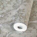 Classical Damask Wallpaper Gray Code 1310-4