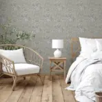 Classical Damask Wallpaper Gray Code 1310-4 - Image 2