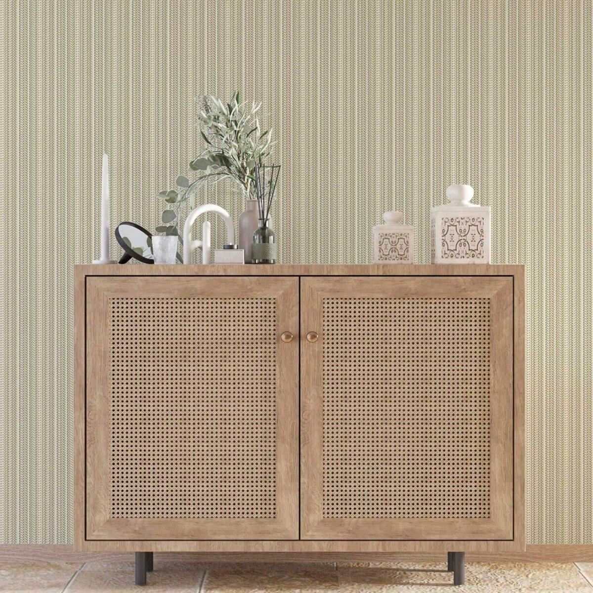 Classical Plain Wallpaper Brown Code 1307-4 - Image 2