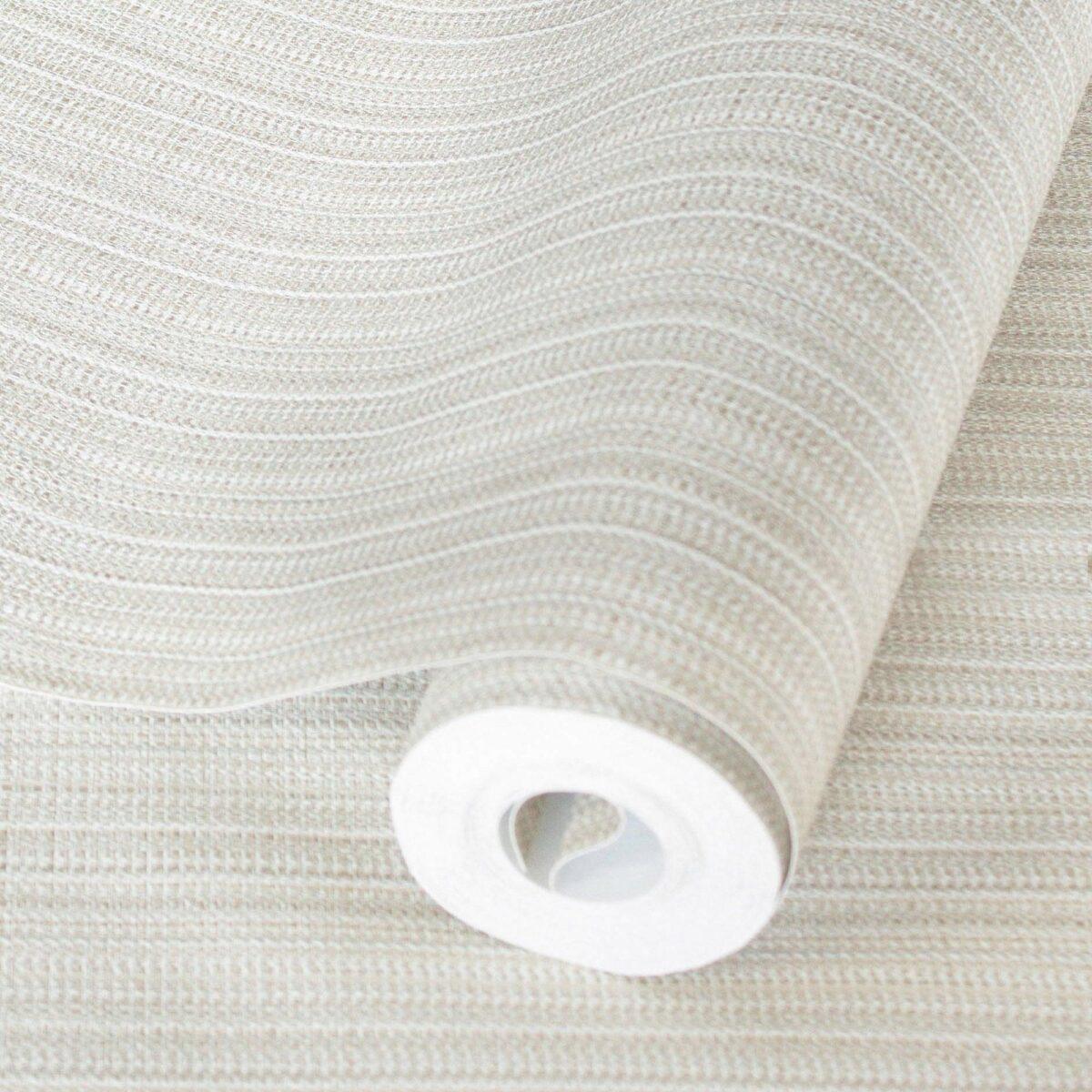 Classical Plain Wallpaper Cream Code 1307-1 - Image 1