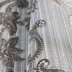 Floral Damask Wallpaper Gray Code 1305-5 - Image 4