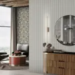 Floral Damask Wallpaper Gray Code 1305-5 - Image 6