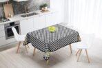Code TC116 - Table Cloth Collection White, Black