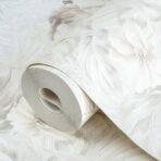 Wallpaper Parrot and Tropical Plant Trend White Code 9905-1