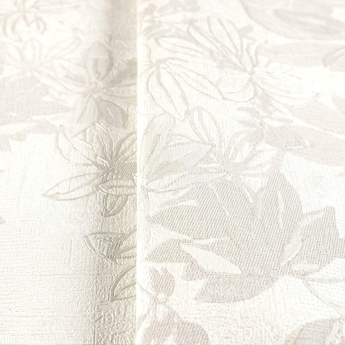Leaf Pattern Wallpaper Make Your Rooms Look Stylish, White Code 9907-1 - Image 3