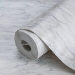 Modern Bird Feather Patterned Wallpaper White Code 9913-1