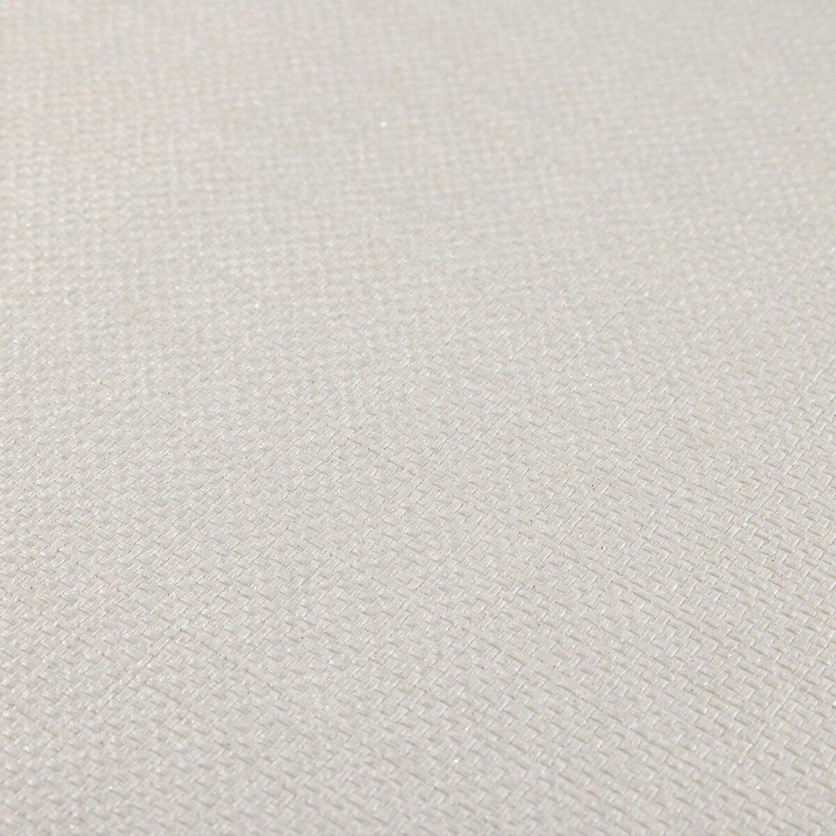 Rough Linen Fabric Texture Wallpaper White Code 3716-1 - Image 6