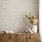 Geometric Design Wallpaper White Code 23201-1 - Image 5