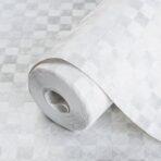 Minimalist Design Wallpaper White Code 1103-1