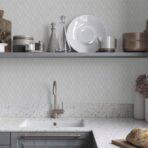 Minimalist Design Wallpaper White Code 1103-1 - Image 2