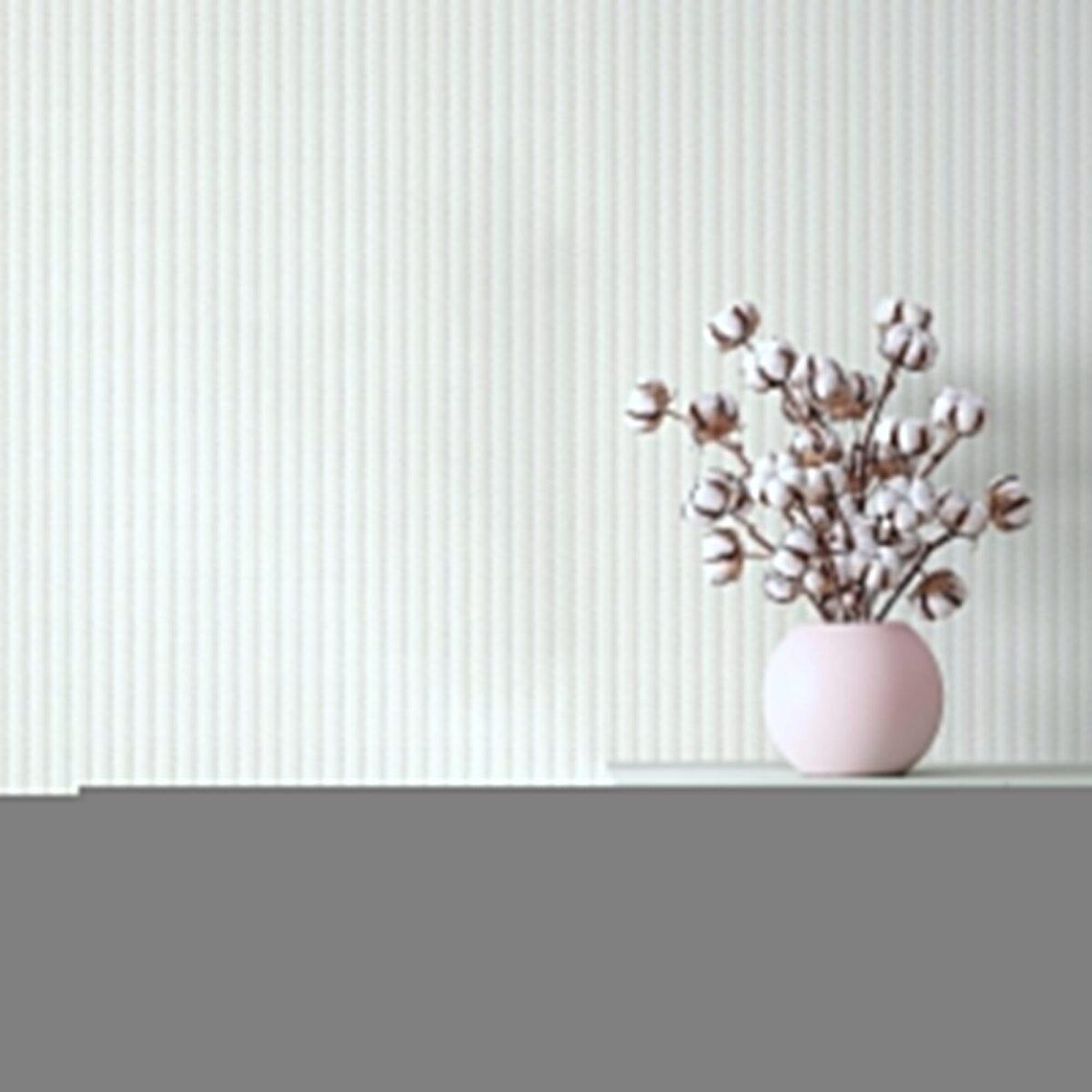 Modern Geometric Design Wallpaper White Code 23206-1 - Image 2