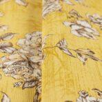 Floral Pattern Trend Wallpaper Pure Yellow Code 9914-4 - Image 3