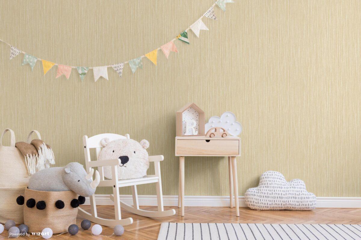 Textured Plain Wallpaper Cream Code 6807-2 - Image 4