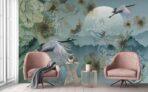 Modern Style Design MURAL WALLPAPER, Available in Various Paper Texture, Code A304. It is Produced as 105 CM WIDE ROLL PANELS. - Image 6