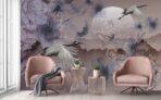 Modern Style Design, VINYL FABRIC TEXTILE Wall Mural in Different Texture, Code A304. It is produced as ONE PIECE WITHOUT JOINT. - Image 7