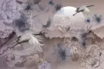 Modern Style Design, VINYL FABRIC TEXTILE Wall Mural in Different Texture, Code A304. It is produced as ONE PIECE WITHOUT JOINT.