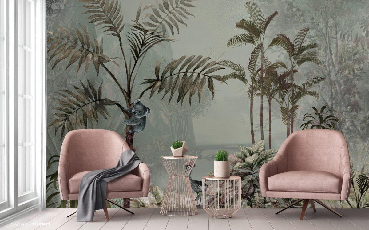 Trend Design, VINYL FABRIC TEXTILE Wall Mural in Different Texture, Code A306. It is produced as ONE PIECE WITHOUT JOINT. - Image 5