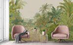 Amazon Forests Design MURAL WALLPAPER, Available in Various Paper Texture, Code A308. It is Produced as 105 CM WIDE ROLL PANELS. - Image 3