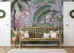 Leopard Pattern Design MURAL WALLPAPER, Available in Various Paper Texture, Code A309. It is Produced as 105 CM WIDE ROLL PANELS. - Image 6