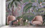 Leopard Pattern Design MURAL WALLPAPER, Available in Various Paper Texture, Code A309. It is Produced as 105 CM WIDE ROLL PANELS. - Image 5