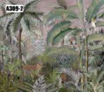 Leopard Pattern Design MURAL WALLPAPER, Available in Various Paper Texture, Code A309. It is Produced as 105 CM WIDE ROLL PANELS. - Image 3
