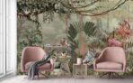 Tiger Design, VINYL FABRIC TEXTILE Wall Mural in Different Texture, Code A311. It is produced as ONE PIECE WITHOUT JOINT. - Image 6