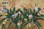 Trend Poster Design, VINYL FABRIC TEXTILE Wall Mural in Different Texture, Code A314. It is produced as ONE PIECE WITHOUT JOINT. - Image 4