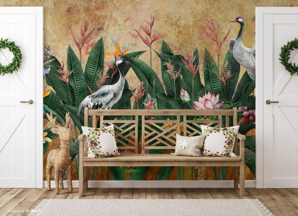 Trend Poster Design, VINYL FABRIC TEXTILE Wall Mural in Different Texture, Code A314. It is produced as ONE PIECE WITHOUT JOINT. - Image 5