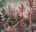 Squirrel and Parrot Design MURAL WALLPAPER, Available in Various Paper Texture, Code A315. It is Produced as 105 CM WIDE ROLL PANELS.