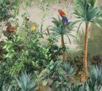 Squirrel and Parrot Design MURAL WALLPAPER, Available in Various Paper Texture, Code A315. It is Produced as 105 CM WIDE ROLL PANELS. - Image 2