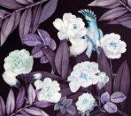 Flower Pattern Design MURAL WALLPAPER, Available in Various Paper Texture, Code A316. It is Produced as 105 CM WIDE ROLL PANELS.