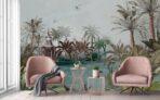 Sea and Trees Design MURAL WALLPAPER, Available in Various Paper Texture, Code A318. It is Produced as 105 CM WIDE ROLL PANELS. - Image 5