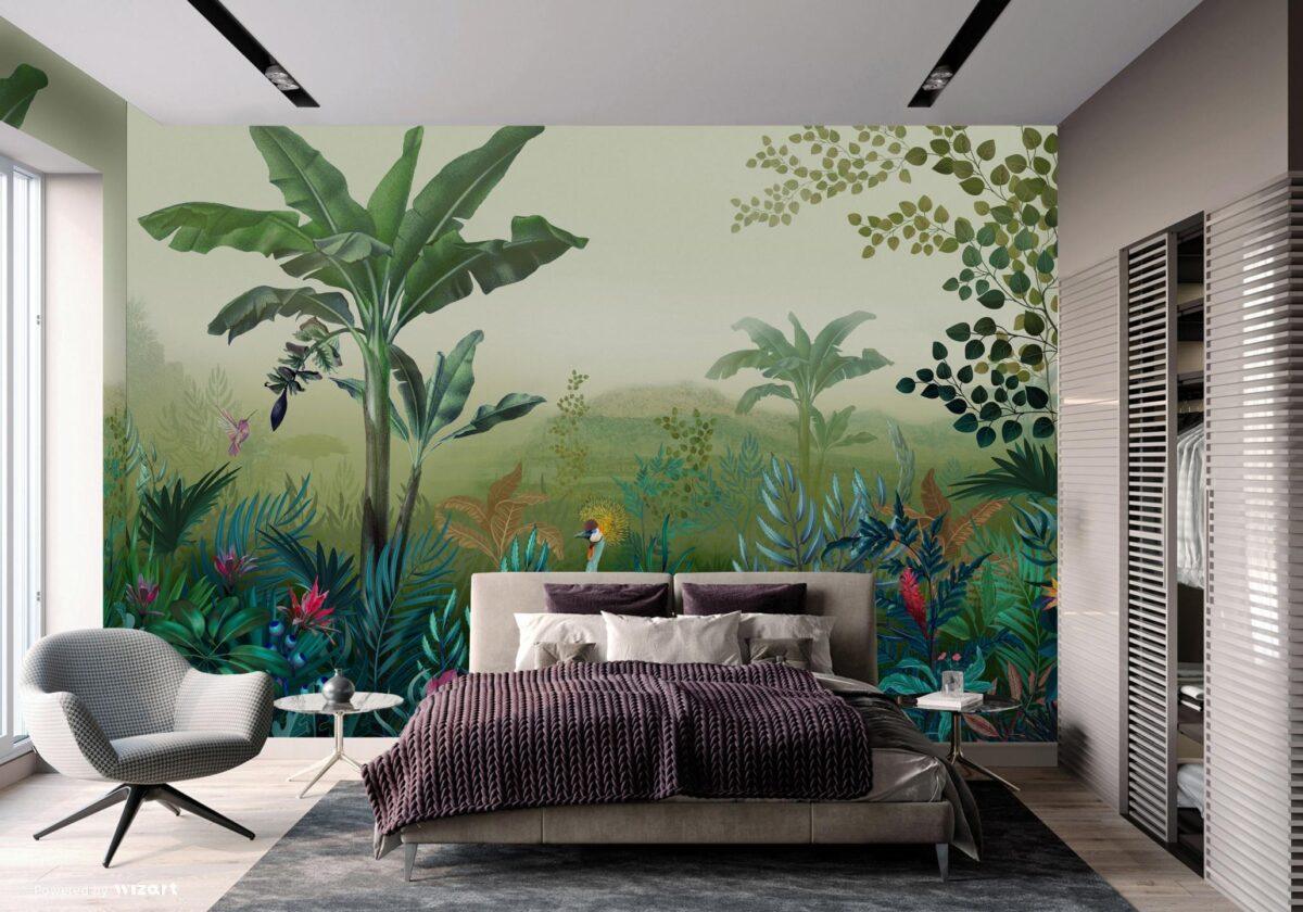 Attracting MURAL WALLPAPER, Available in Various Paper Texture, Code A320. It is Produced as 105 CM WIDE ROLL PANELS. - Image 4