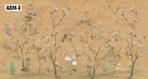 Spring Blossoms Design MURAL WALLPAPER, Available in Various Paper Texture, Code A324. It is Produced as 105 CM WIDE ROLL PANELS. - Image 4