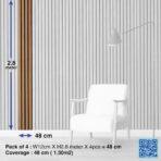 High Quality Waterproof Polystyrene Panels Gray Code APS106 - Image 9