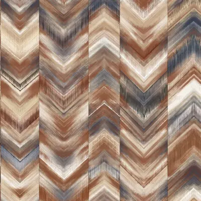 Geometric Design Pattern, VINYL FABRIC TEXTILE Wall Mural in Different Texture, Code FJ313.  It is produced as ONE PIECE without joint.