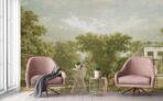 Forest Landscape Design Mural WALLPAPER, Available in various Paper Texture, Code FJ314. It is Produced as 105 CM Wide Roll Panels. - Image 5